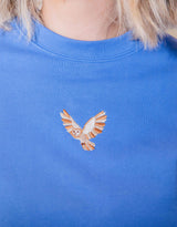 Barn Owl Embroidered Unisex T-Shirt