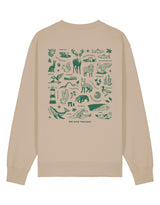 All Things British Printed Unisex Sweatshirt