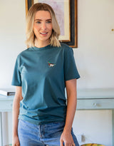 Duck Embroidered Unisex T-Shirt