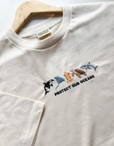 Protect Our Oceans Embroidered Unisex T-Shirt