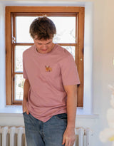 Highland Cow Embroidered Unisex T-Shirt