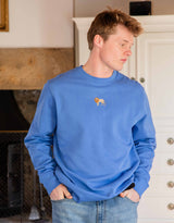 Lion Embroidered Unisex Sweatshirt