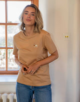 Lion Embroidered Unisex T-Shirt