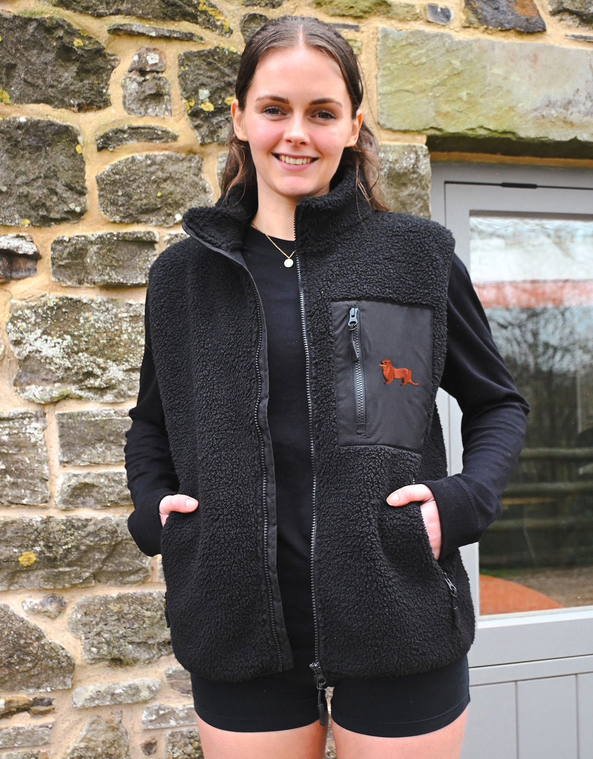 Otter Recycled Polyester Fleece Gilet