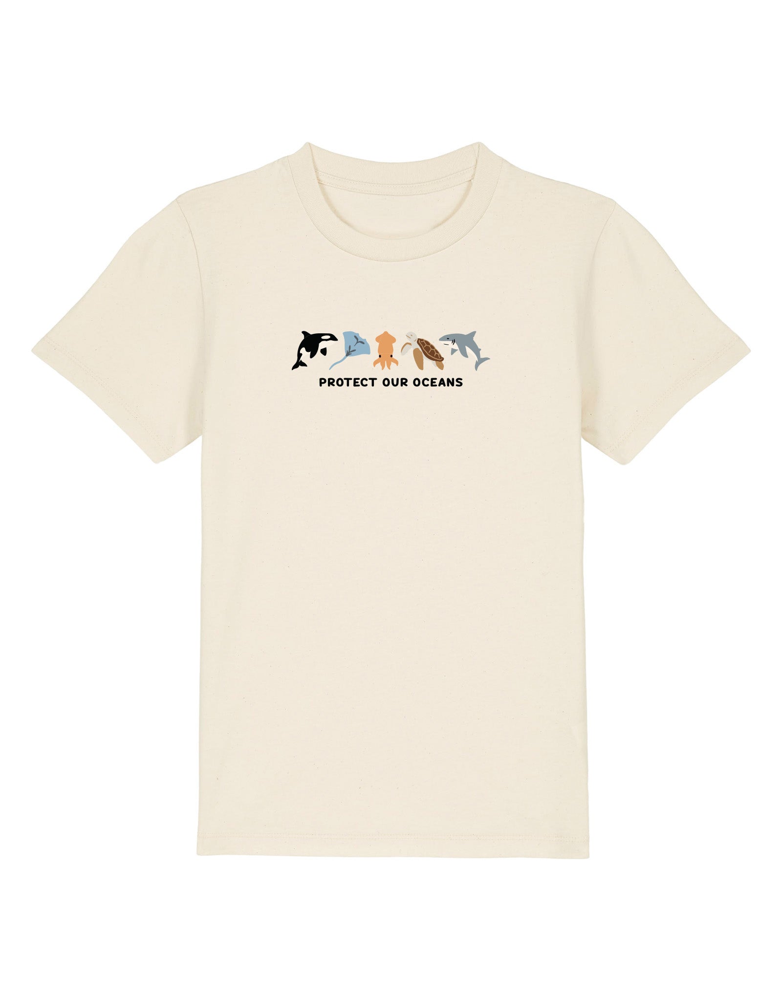 Protect Our Oceans Embroidered Children’s T-Shirt