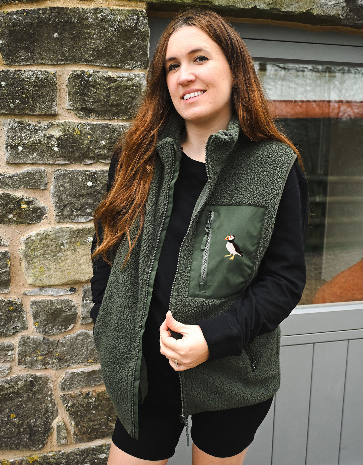 Puffin Recycled Polyester Fleece Gilet