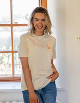 Red Fox Embroidered Unisex T-Shirt
