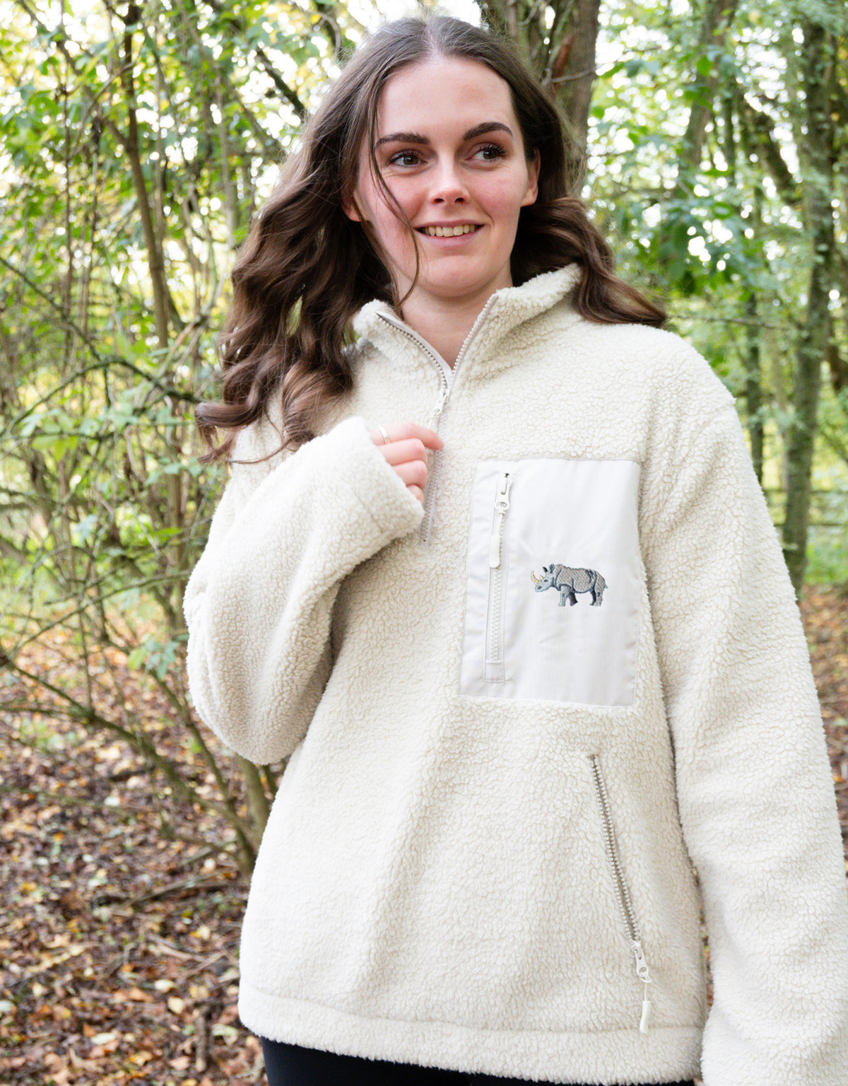 Rhino 1/4 Zip Recycled Polyester Fleece
