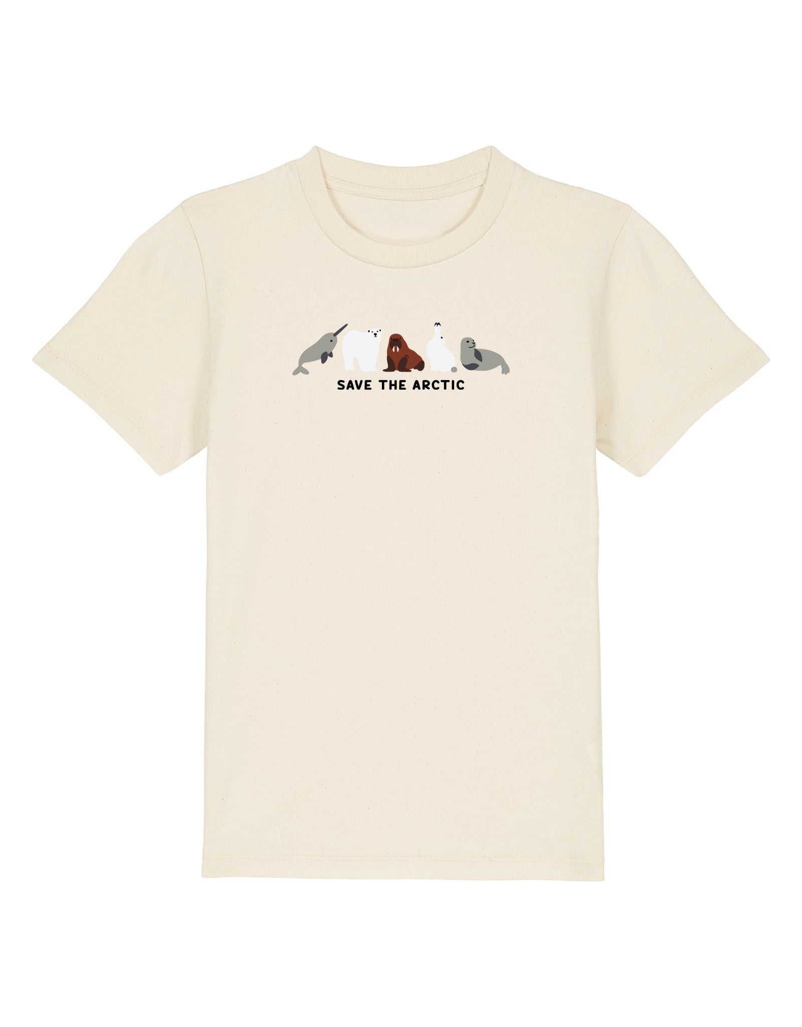 Save The Arctic Embroidered Childrens T-Shirt