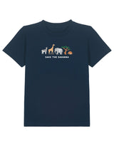 Save The Savanna Embroidered Childrens T-Shirt