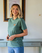 Sloth Embroidered Unisex T-Shirt