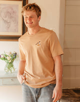 Sloth Embroidered Unisex T-Shirt
