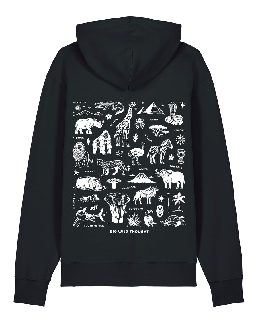 All Things African Printed Unisex Hoodie