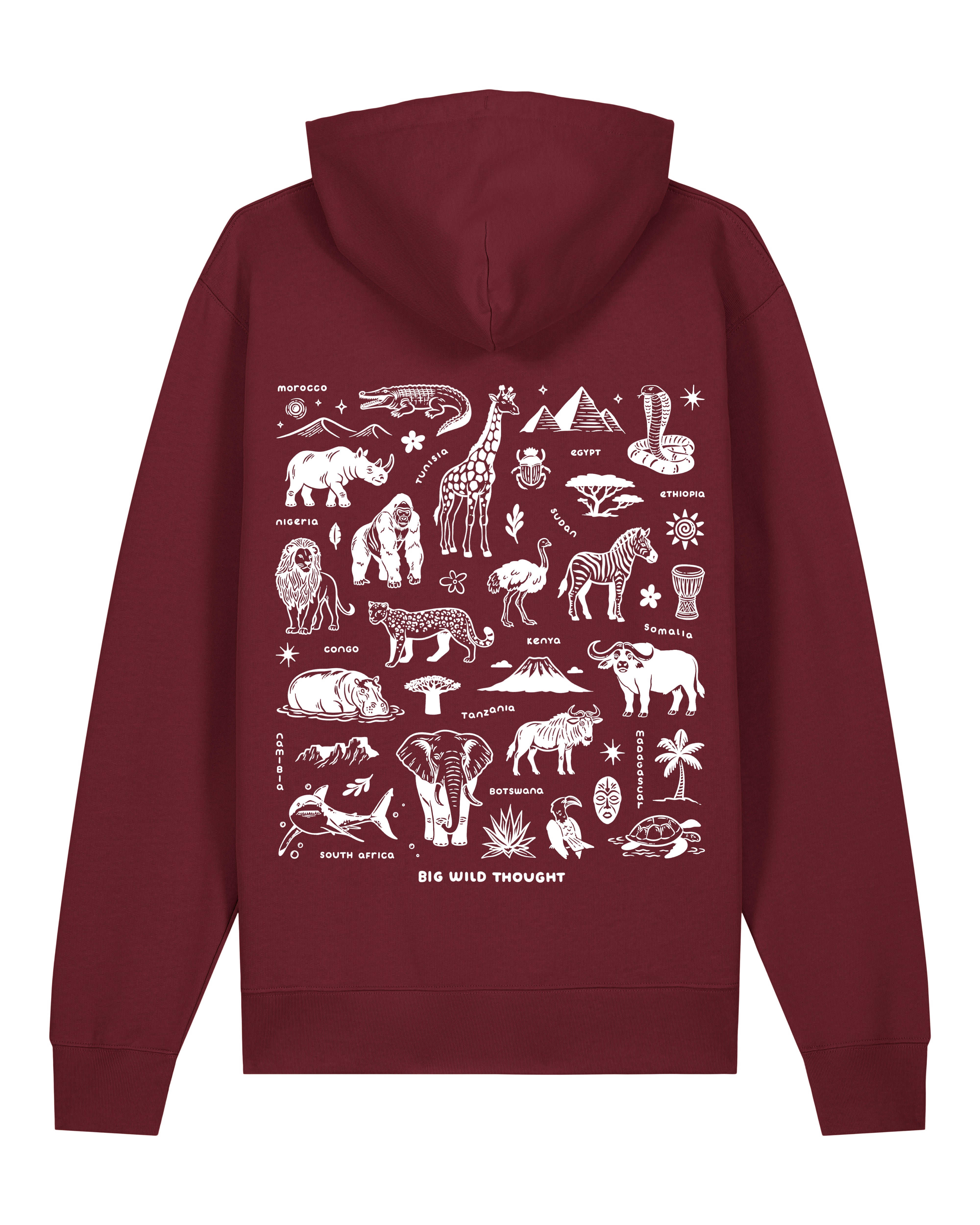 All Things African Printed Unisex Hoodie