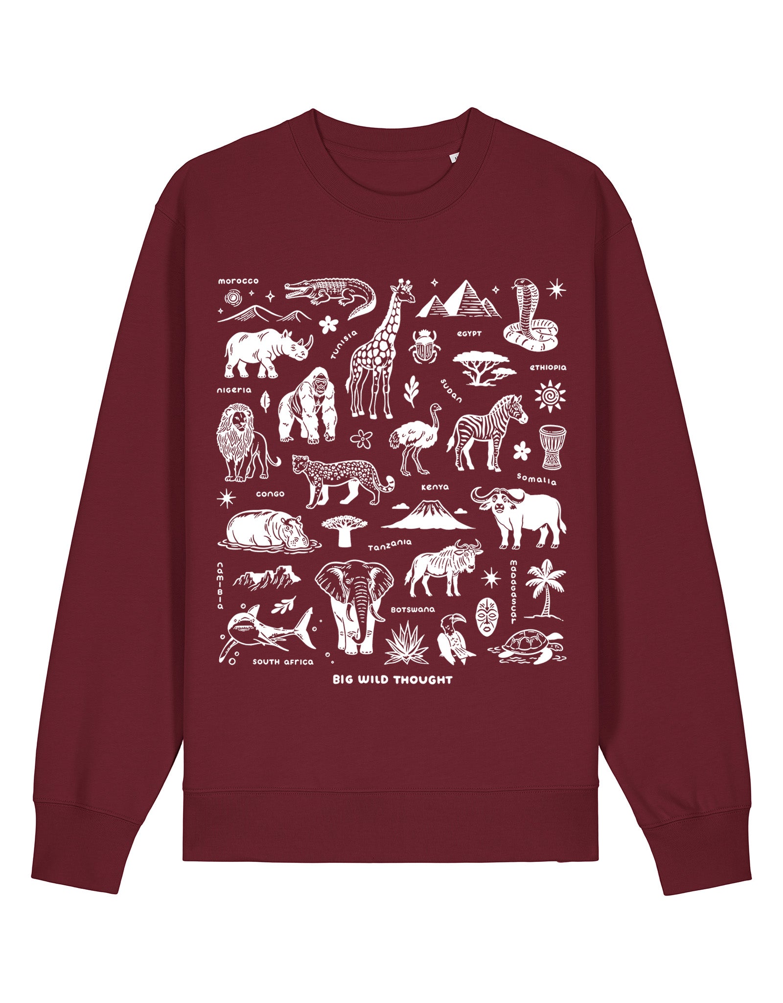 All Things African Printed Unisex Sweatshirt