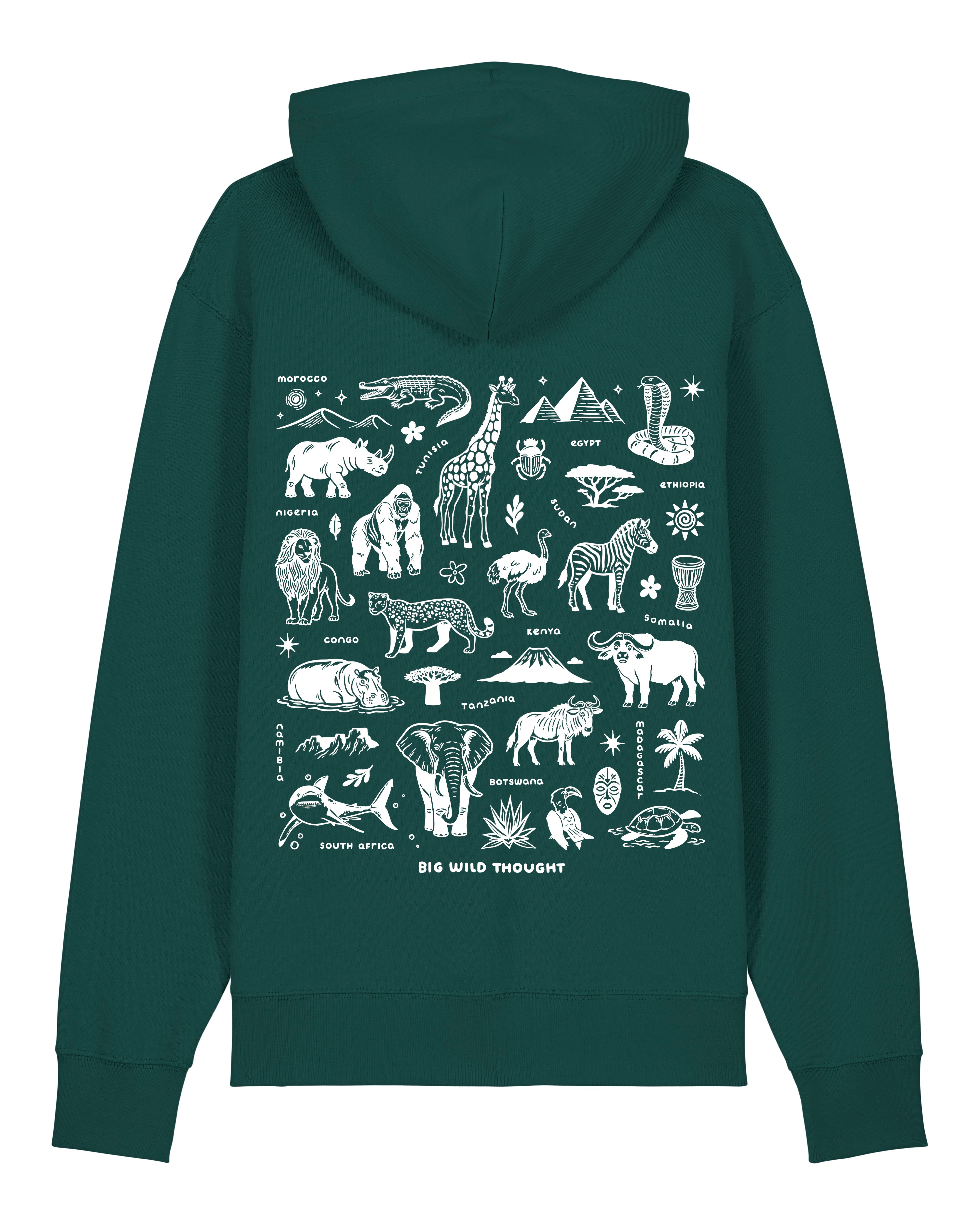 All Things African Printed Unisex Hoodie