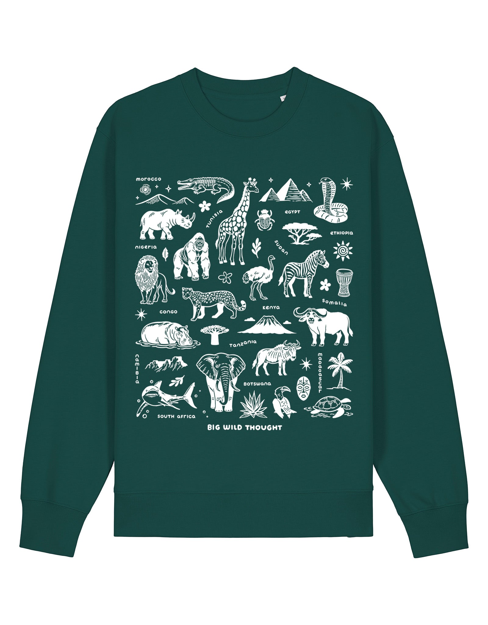 All Things African Printed Unisex Sweatshirt