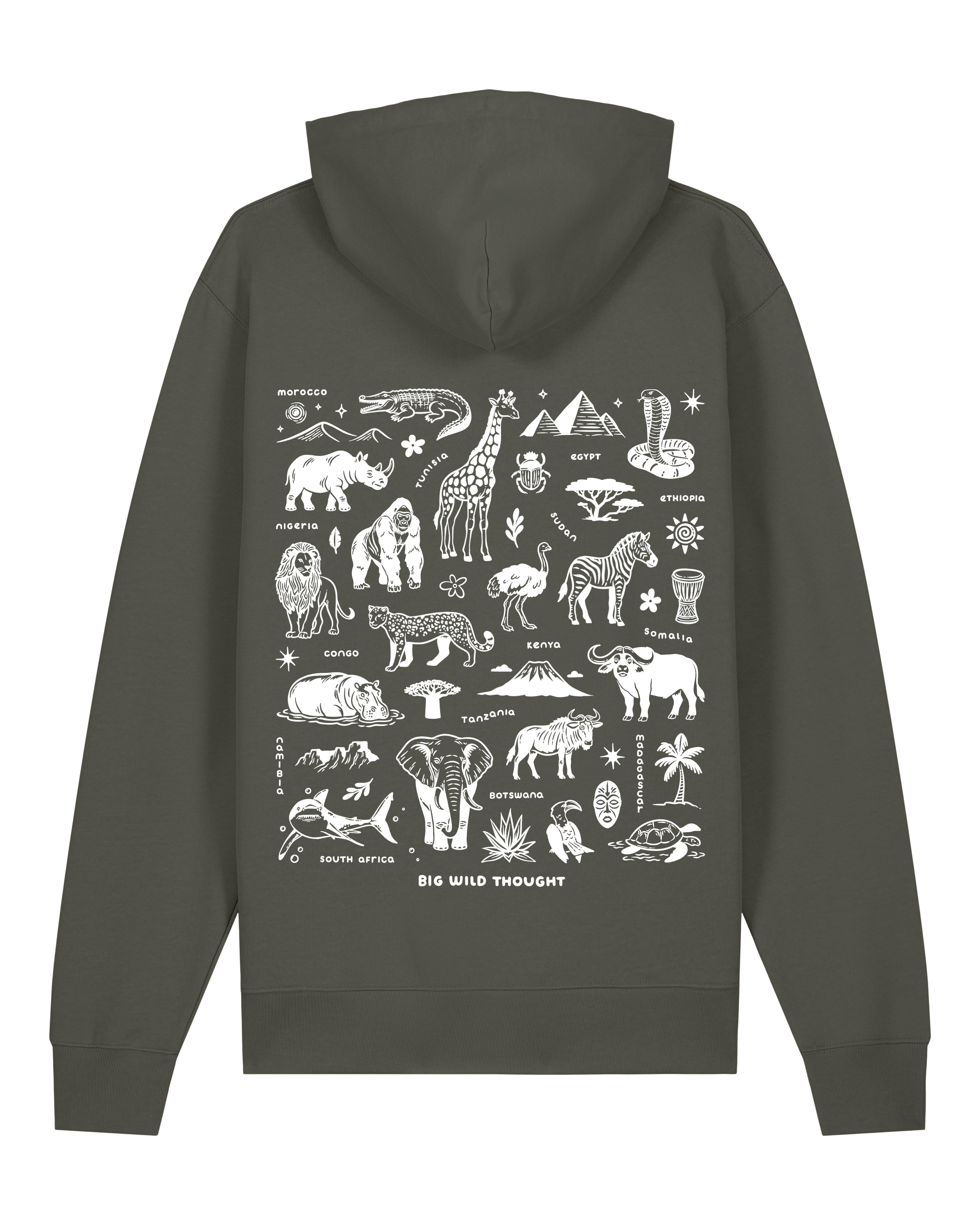 All Things African Printed Unisex Hoodie