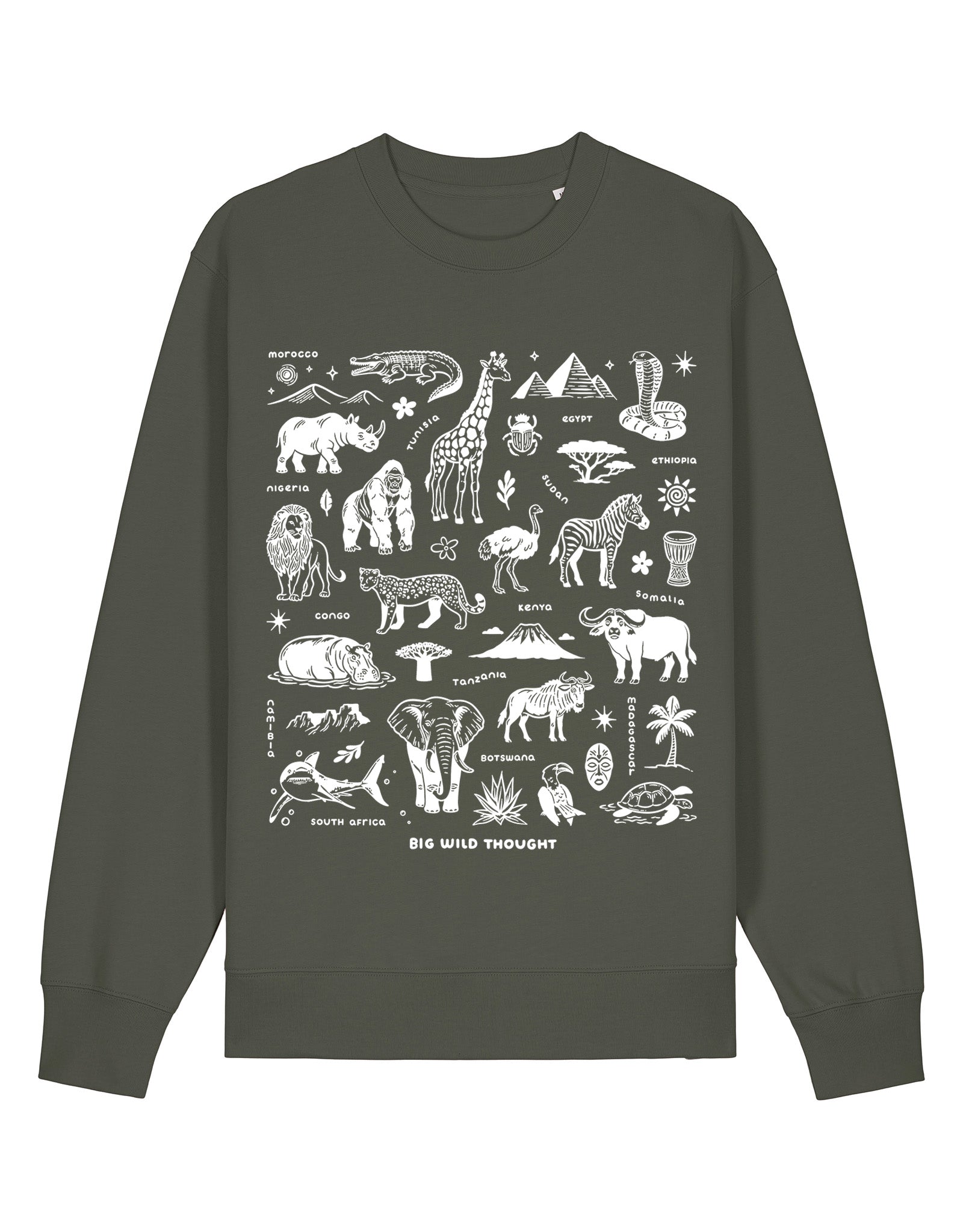 All Things African Printed Unisex Sweatshirt