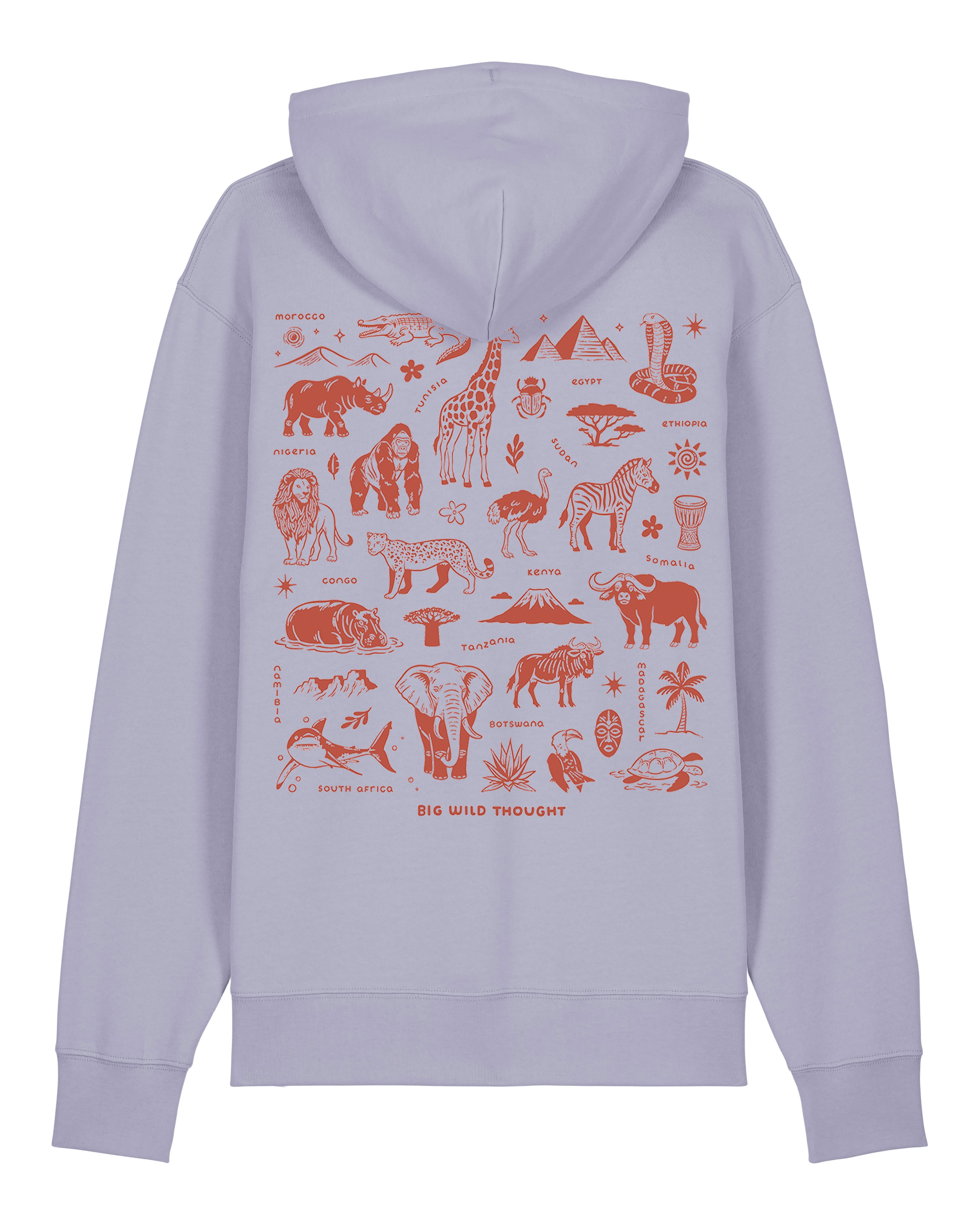 All Things African Printed Unisex Hoodie