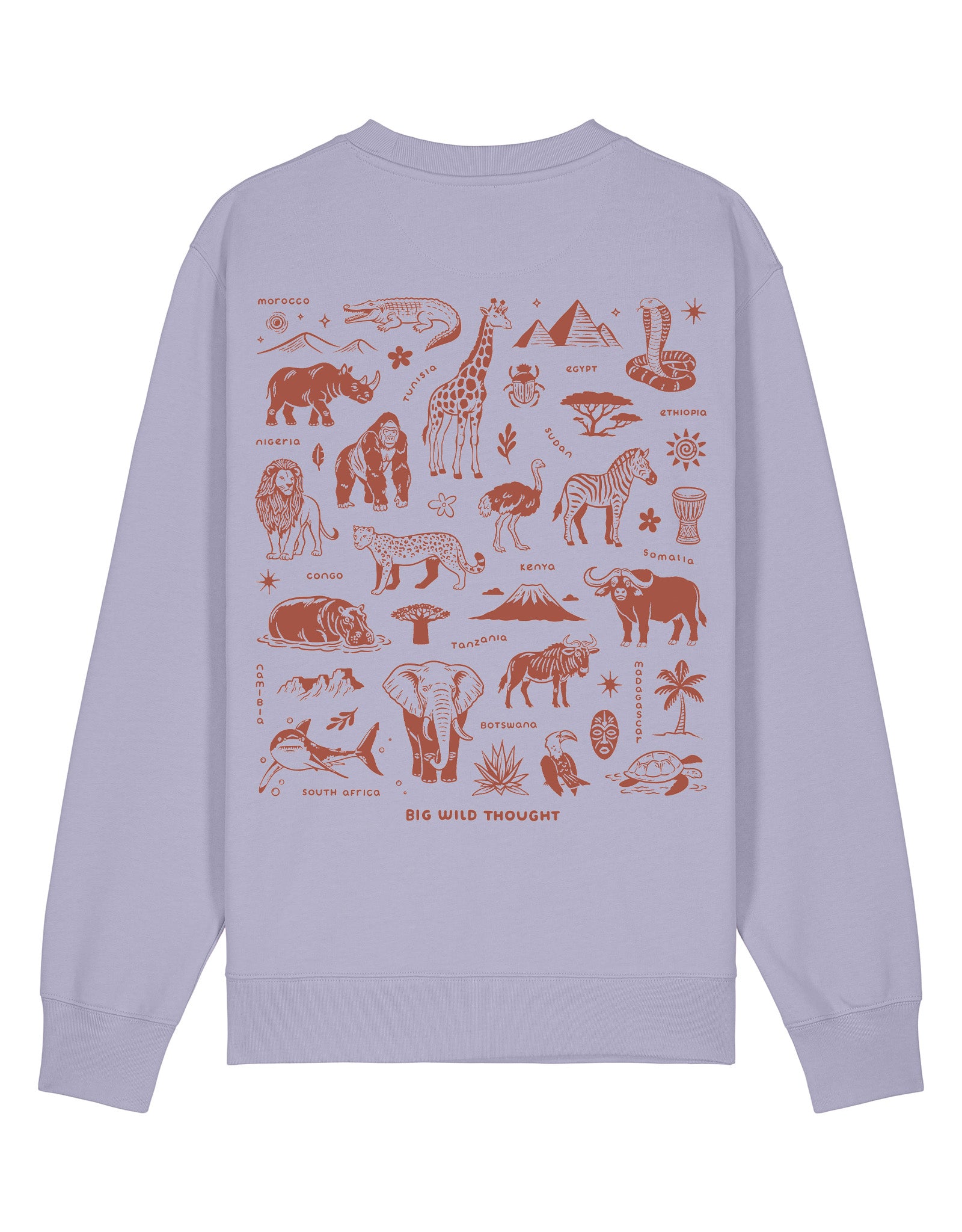 All Things African Printed Unisex Sweatshirt
