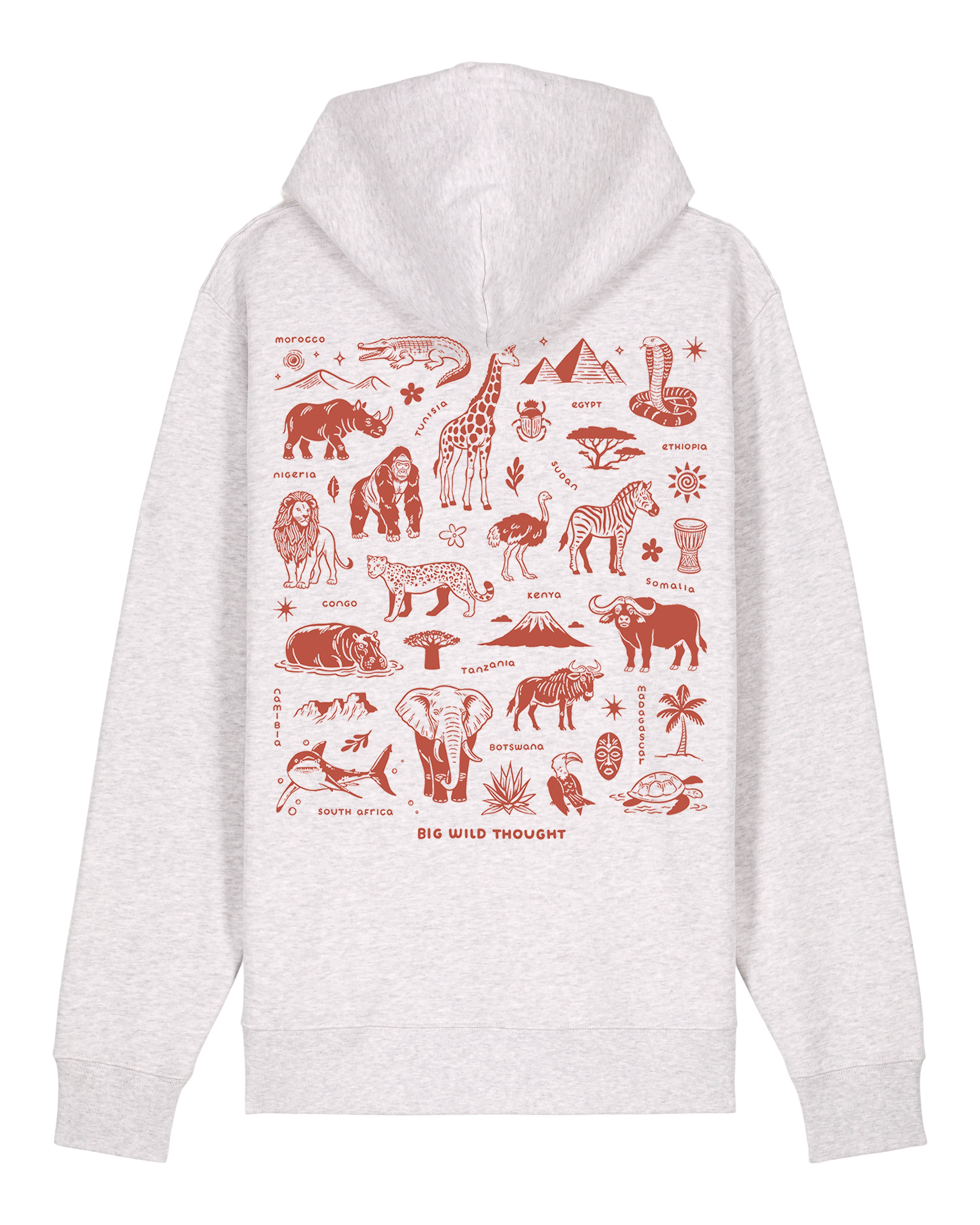 All Things African Printed Unisex Hoodie