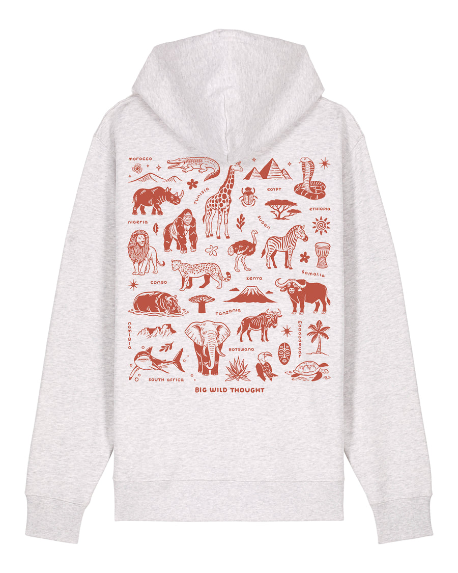 All Things African Printed Unisex Hoodie