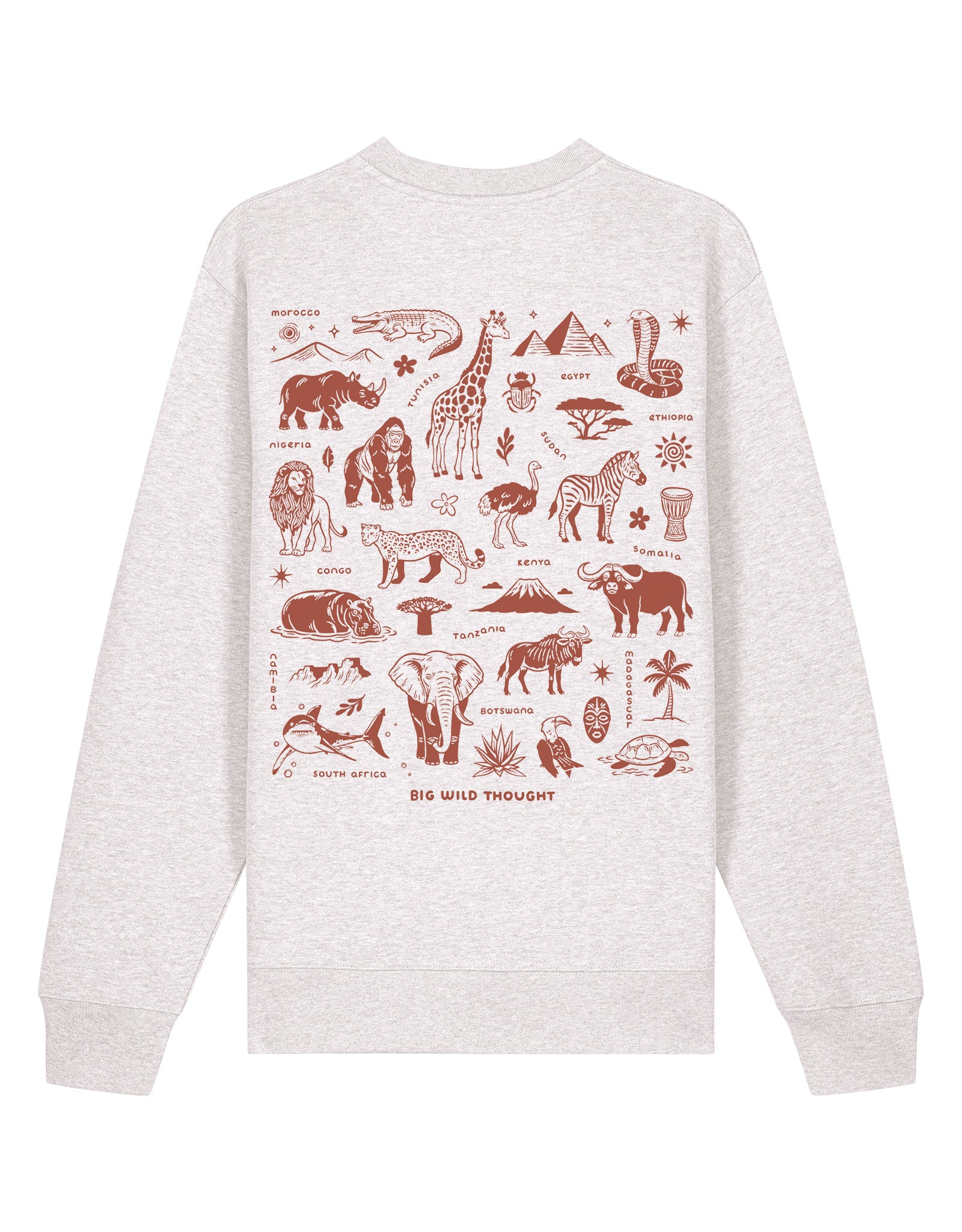 All Things African Printed Unisex Sweatshirt