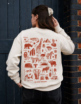 All Things African Printed Unisex Sweatshirt
