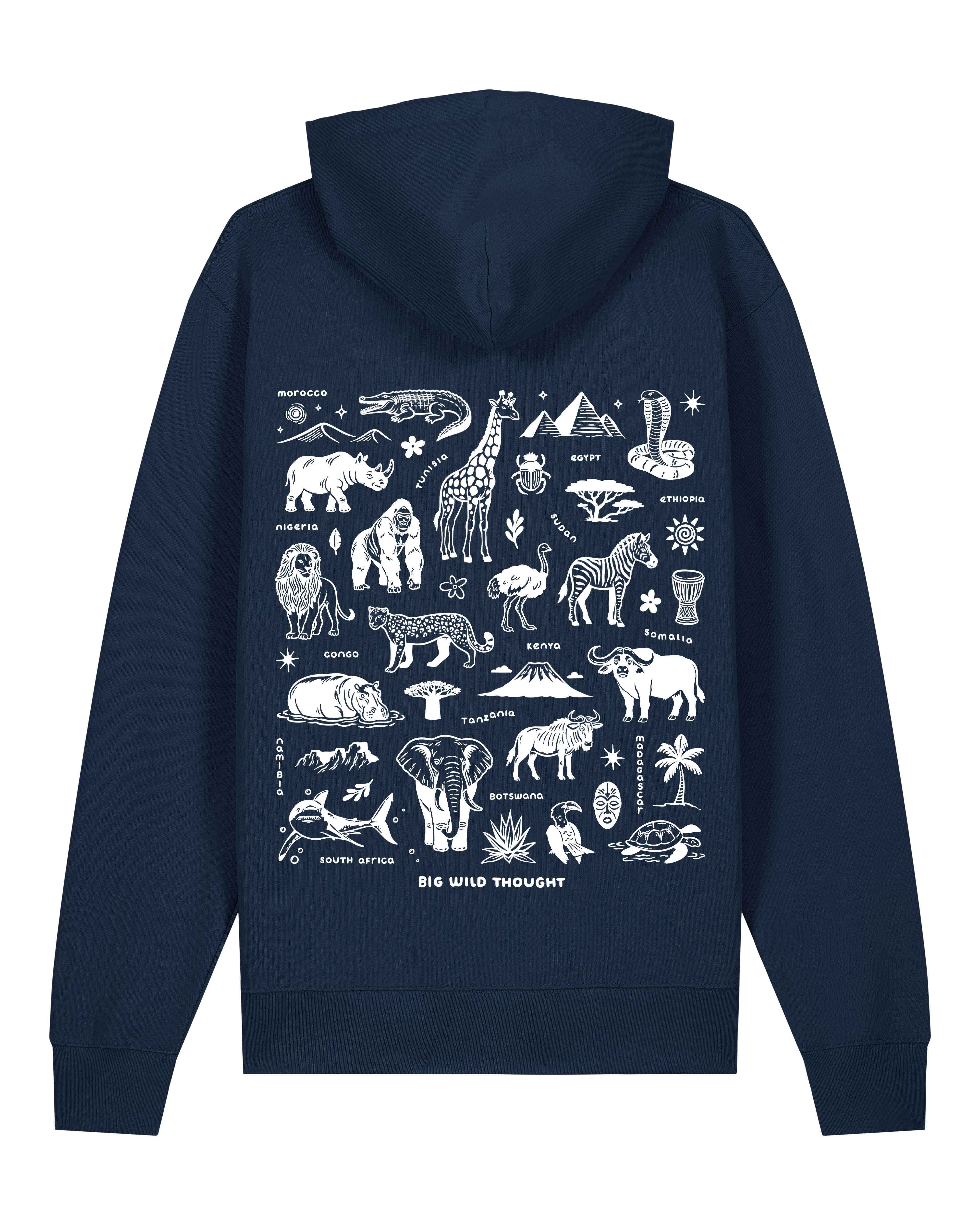 All Things African Printed Unisex Hoodie