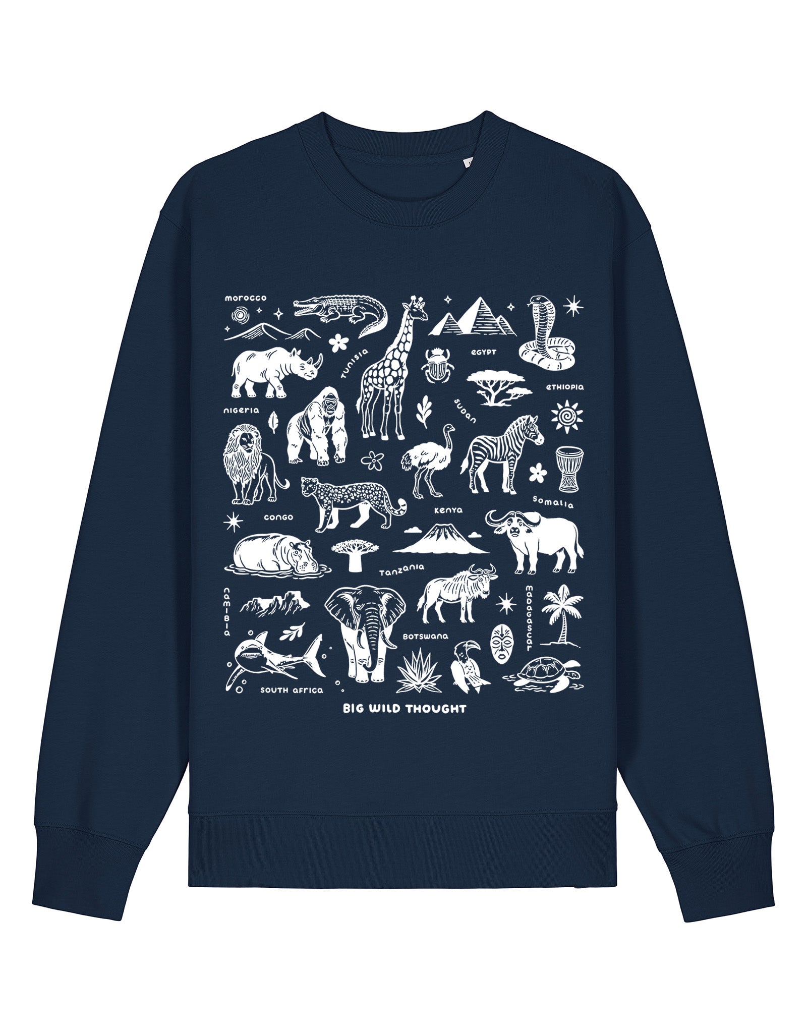 All Things African Printed Unisex Sweatshirt