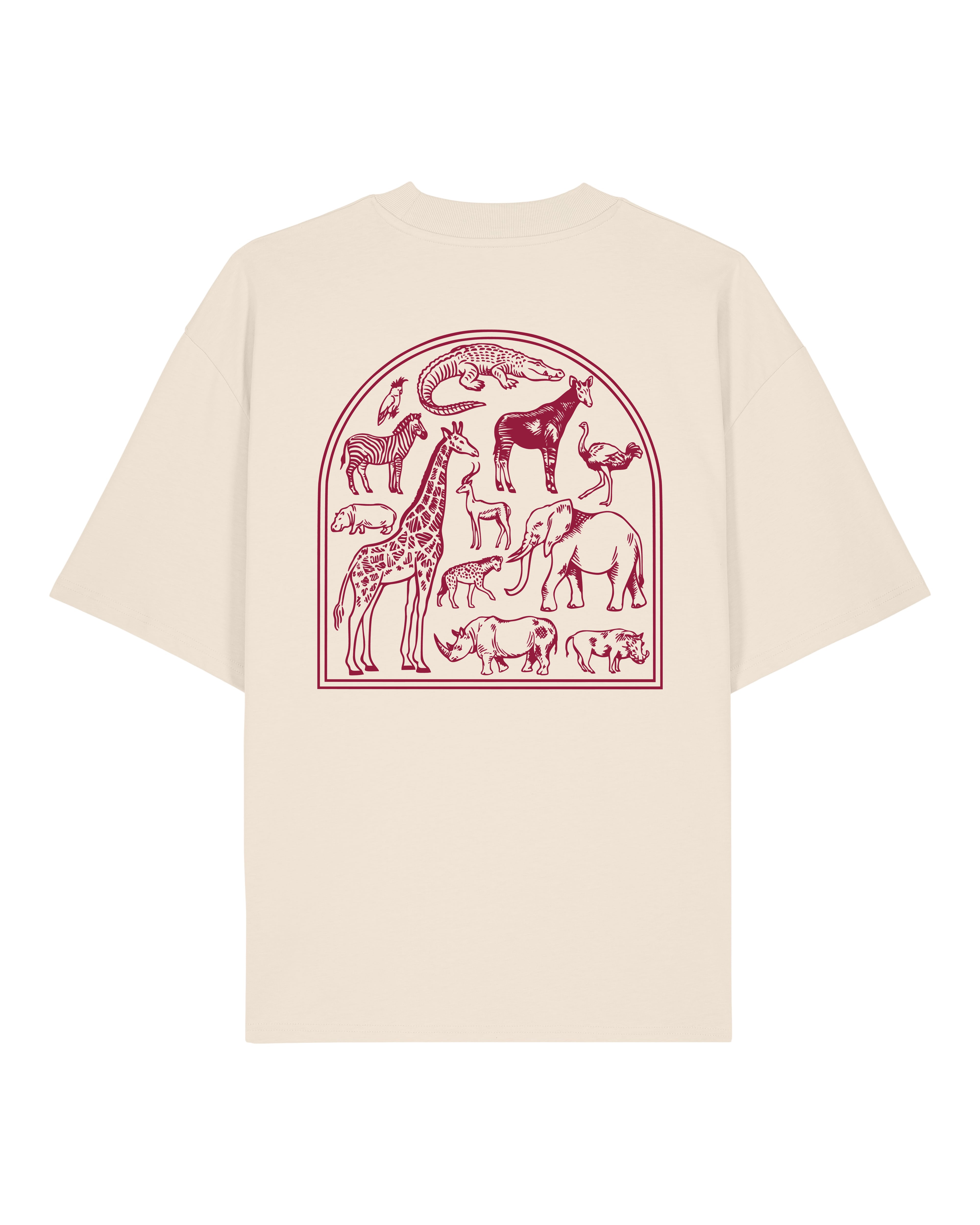 PRE ORDER - African Printed Unisex Oversized Tee