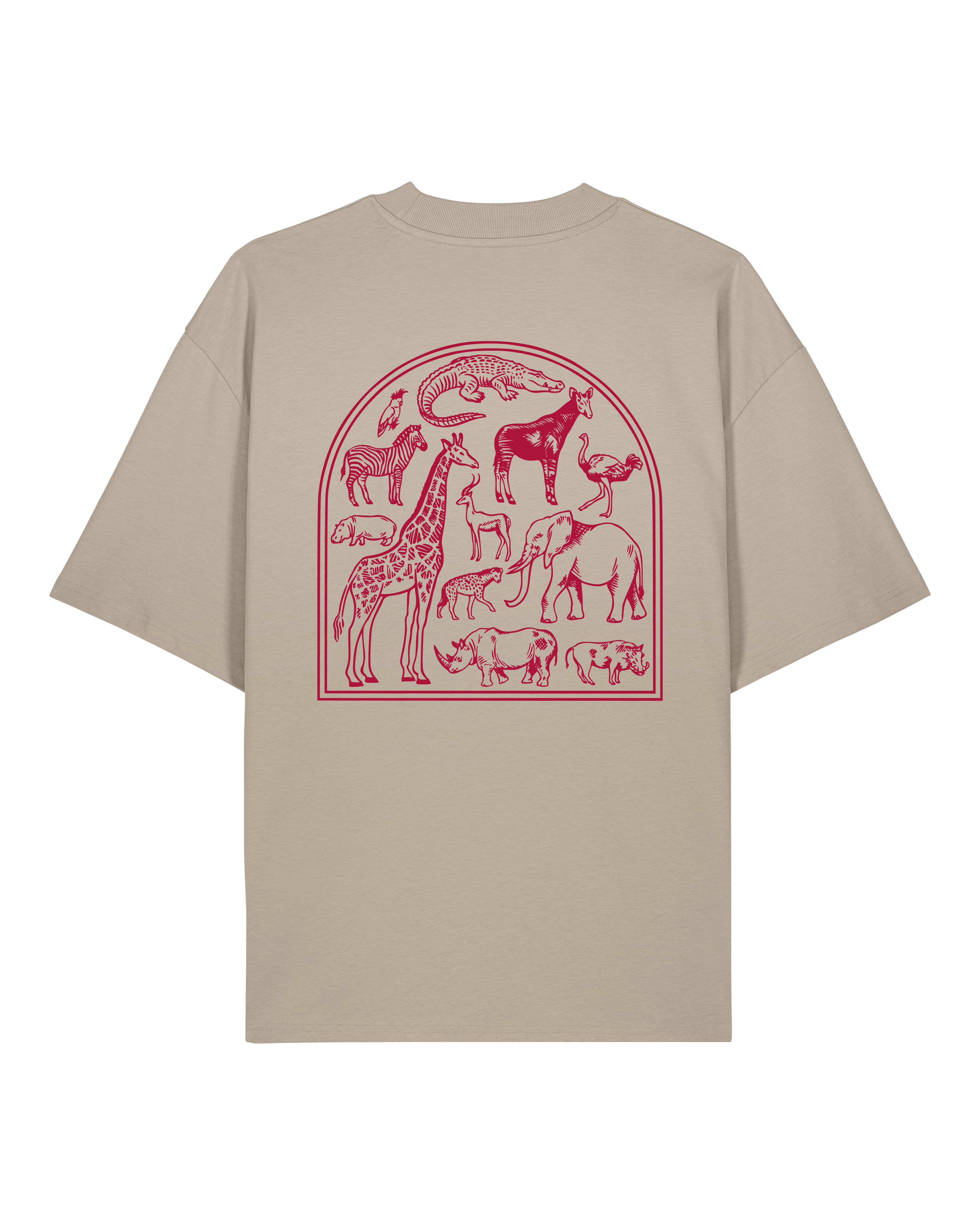 PRE ORDER - African Printed Unisex Oversized Tee