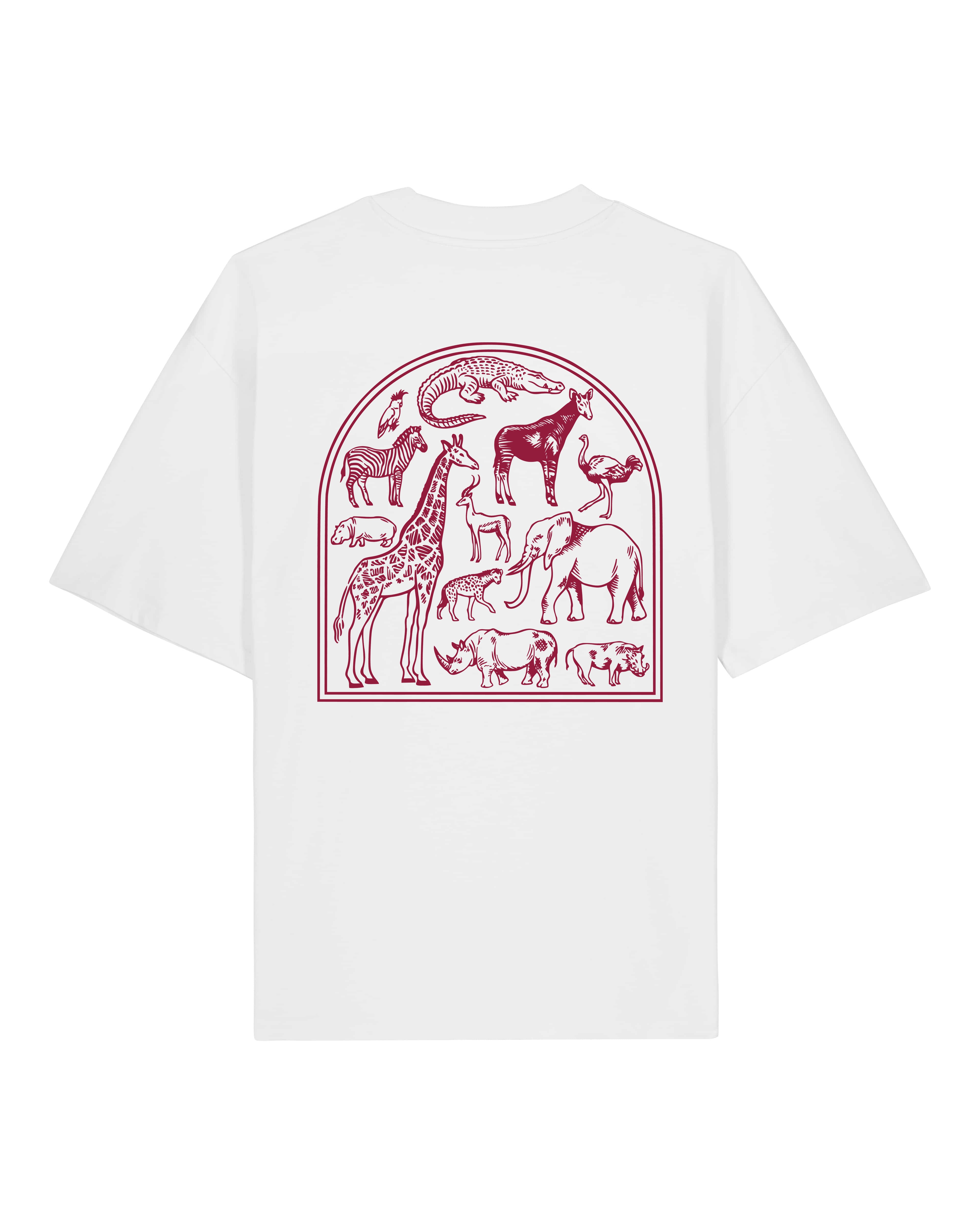 PRE ORDER - African Printed Unisex Oversized Tee