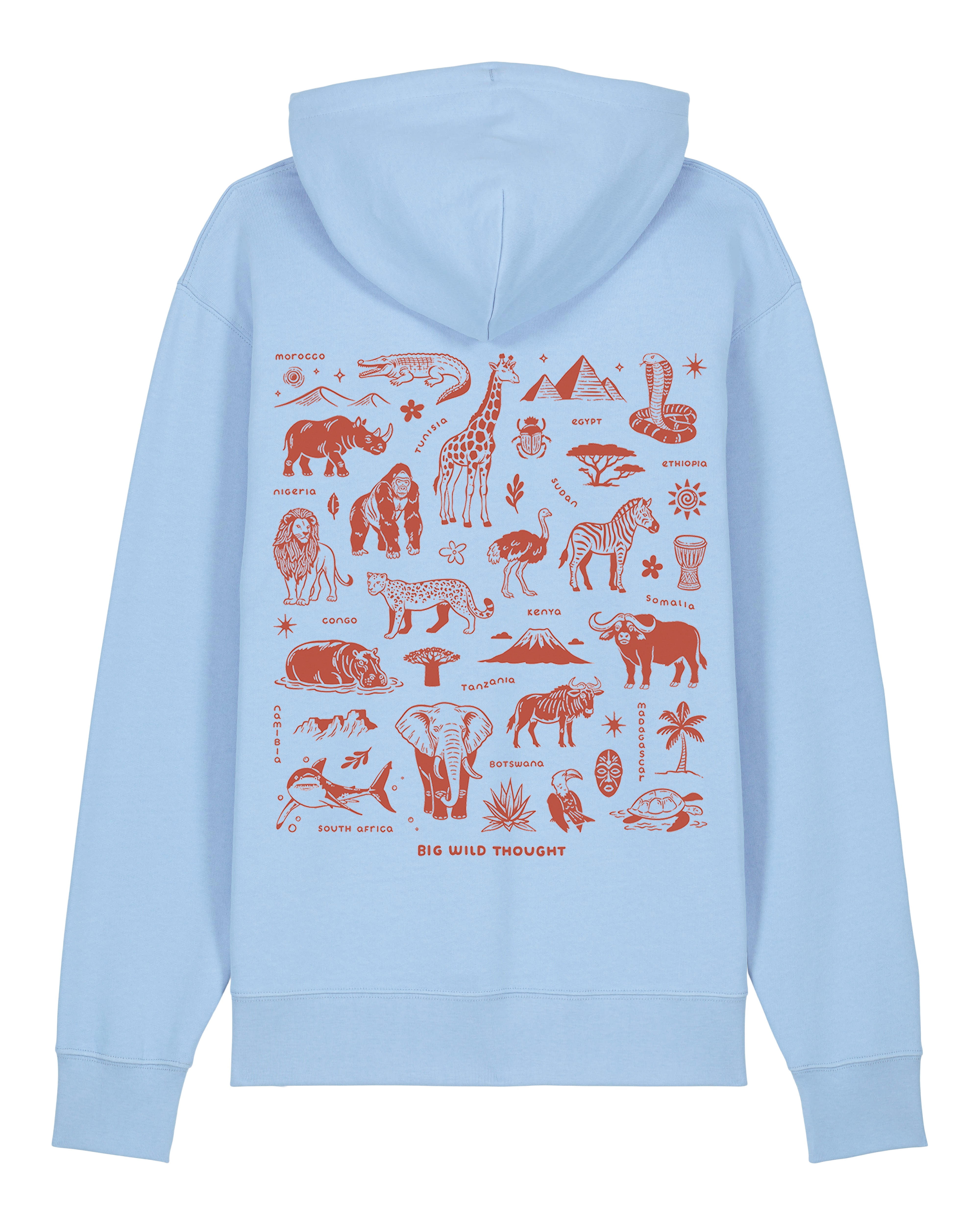All Things African Printed Unisex Hoodie