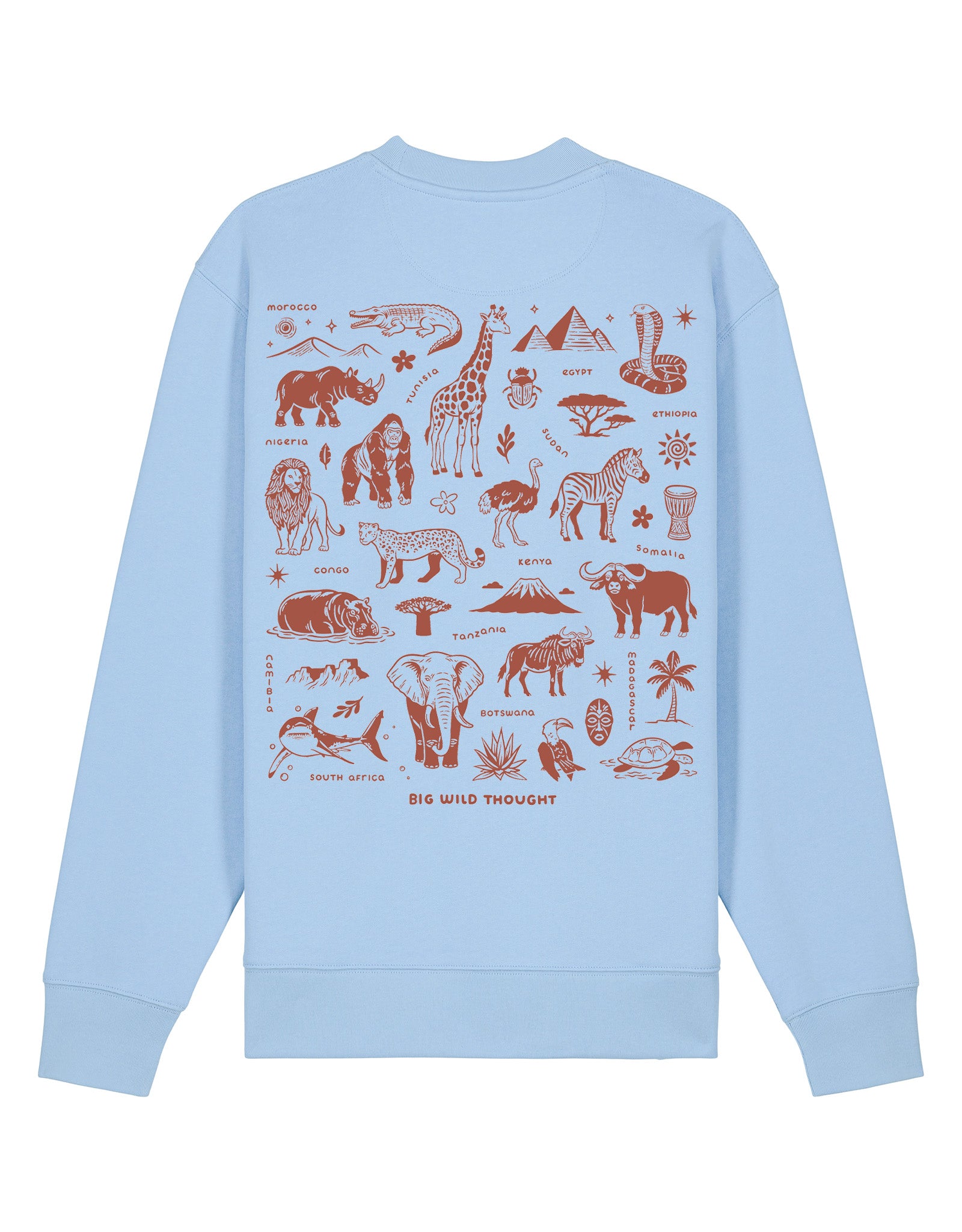 All Things African Printed Unisex Sweatshirt