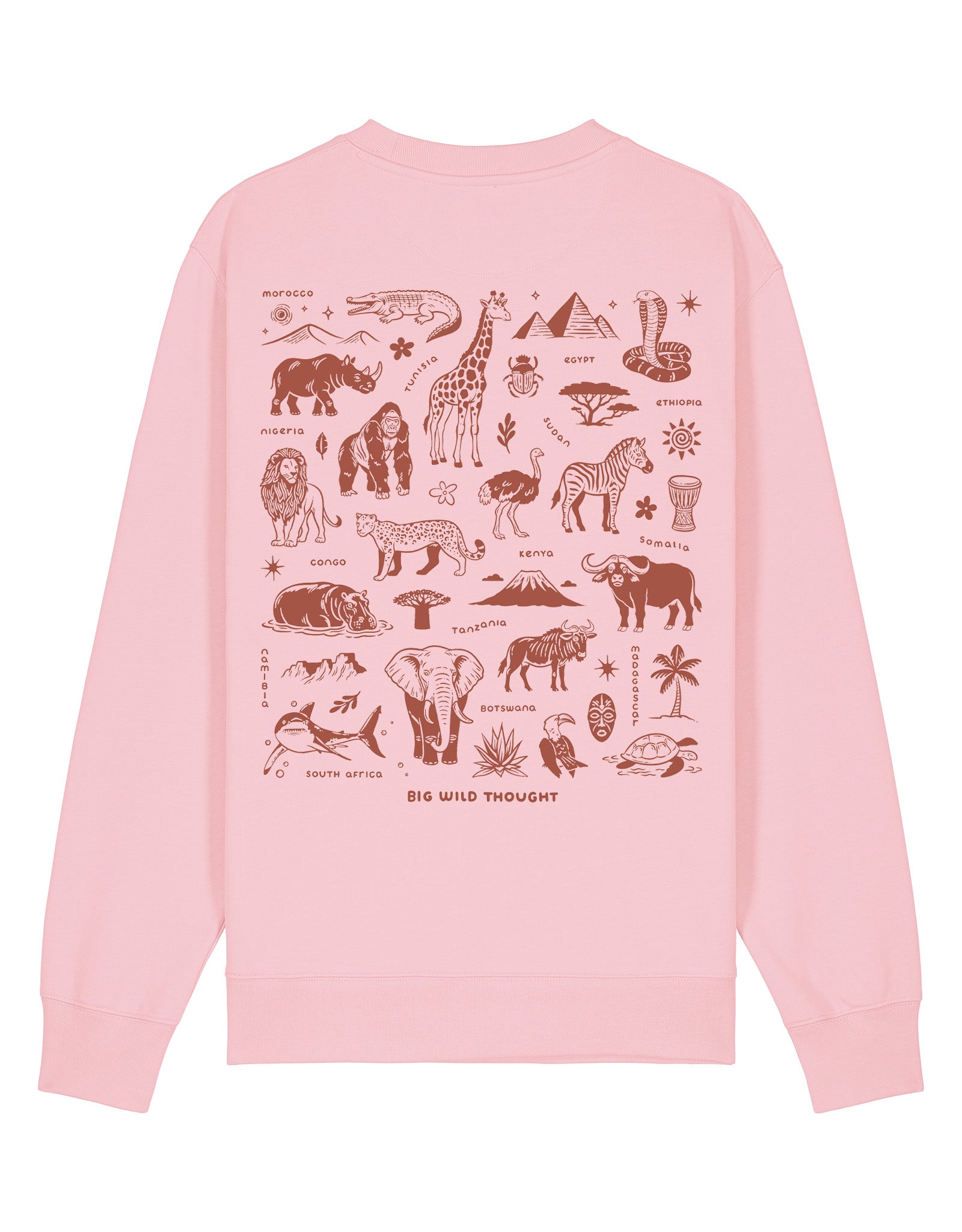 All Things African Printed Unisex Sweatshirt