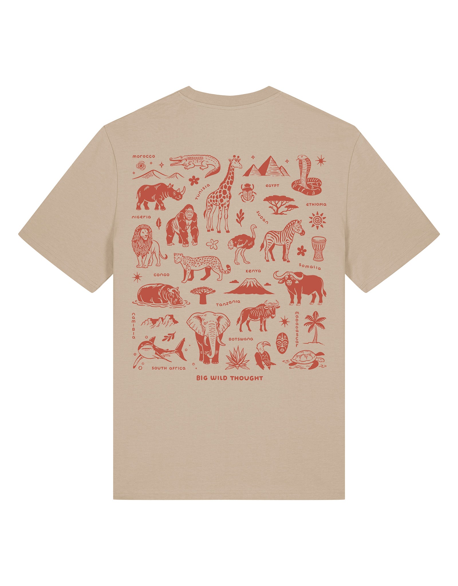 All Things African Printed Unisex T-Shirt