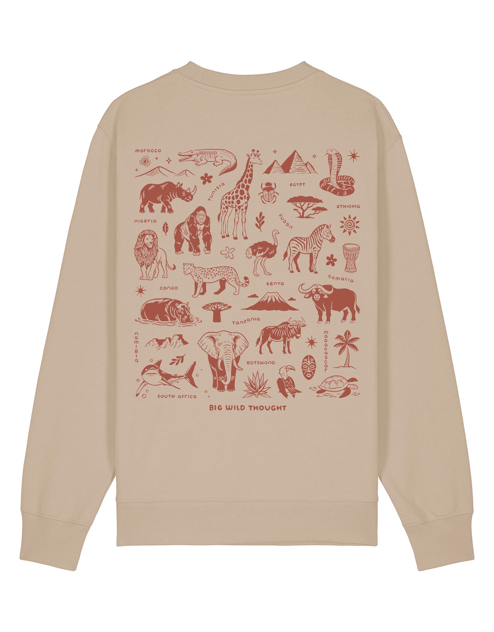 All Things African Printed Unisex Sweatshirt