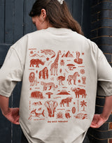 All Things African Printed Unisex Oversized Tee