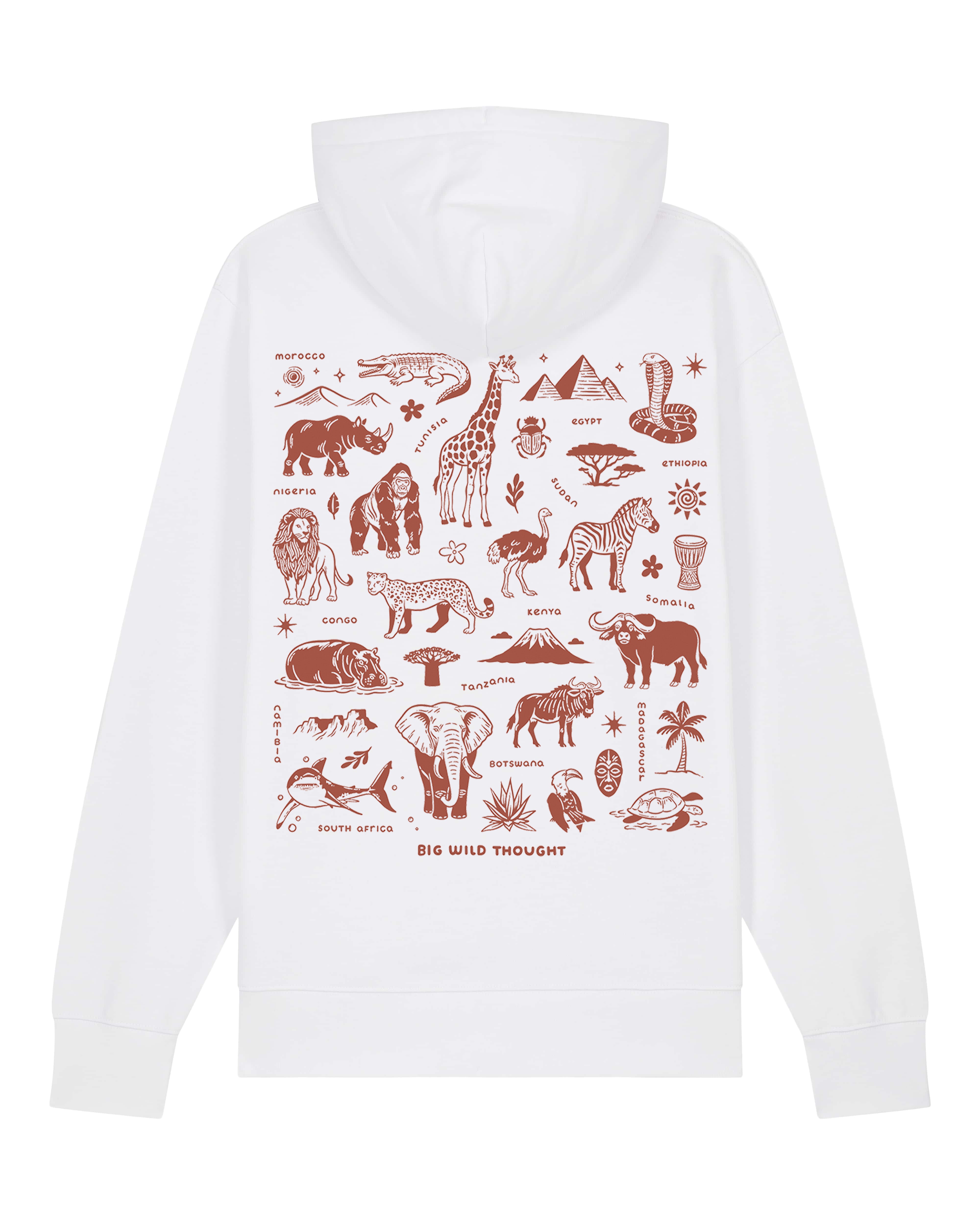 All Things African Printed Unisex Hoodie