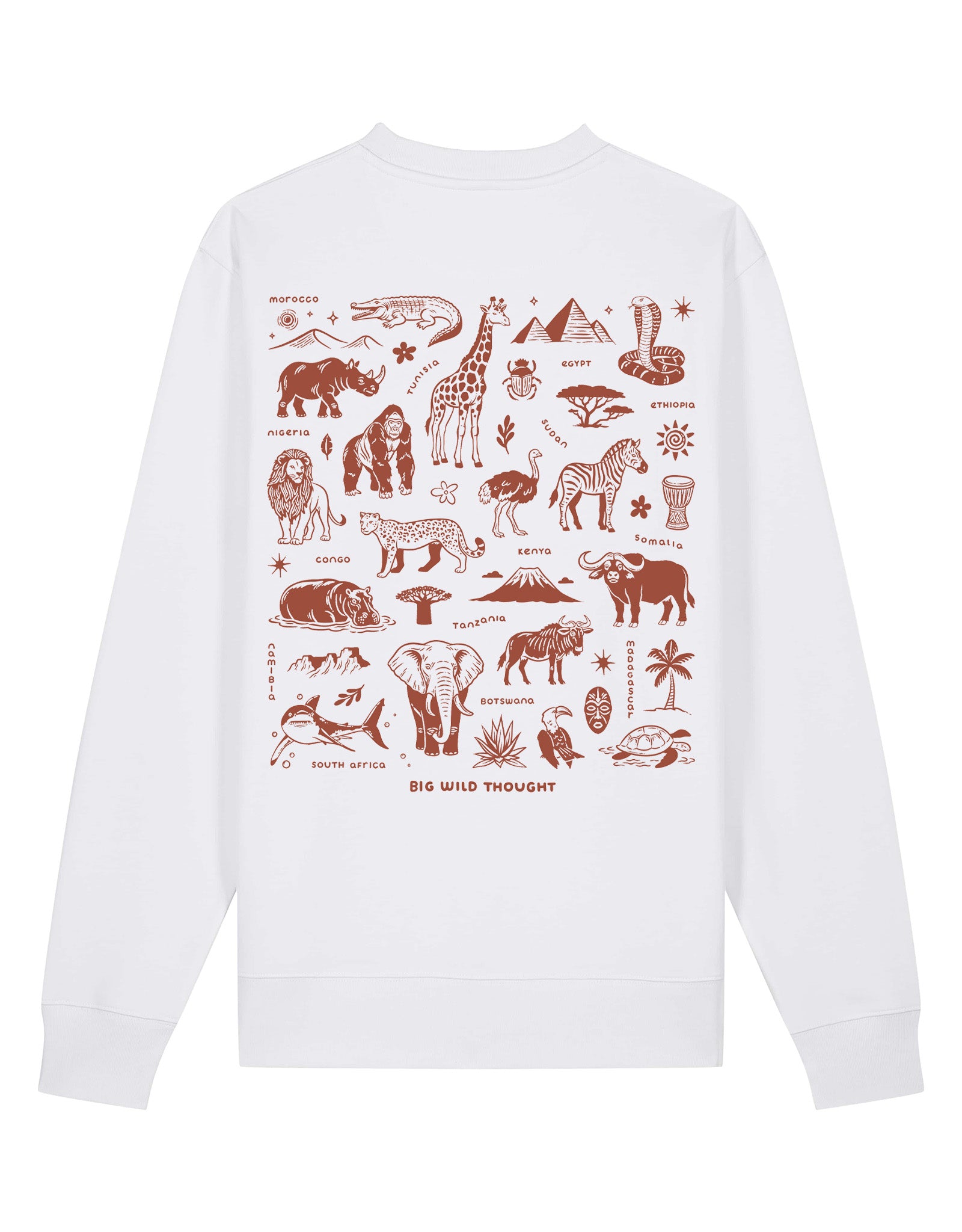 All Things African Printed Unisex Sweatshirt