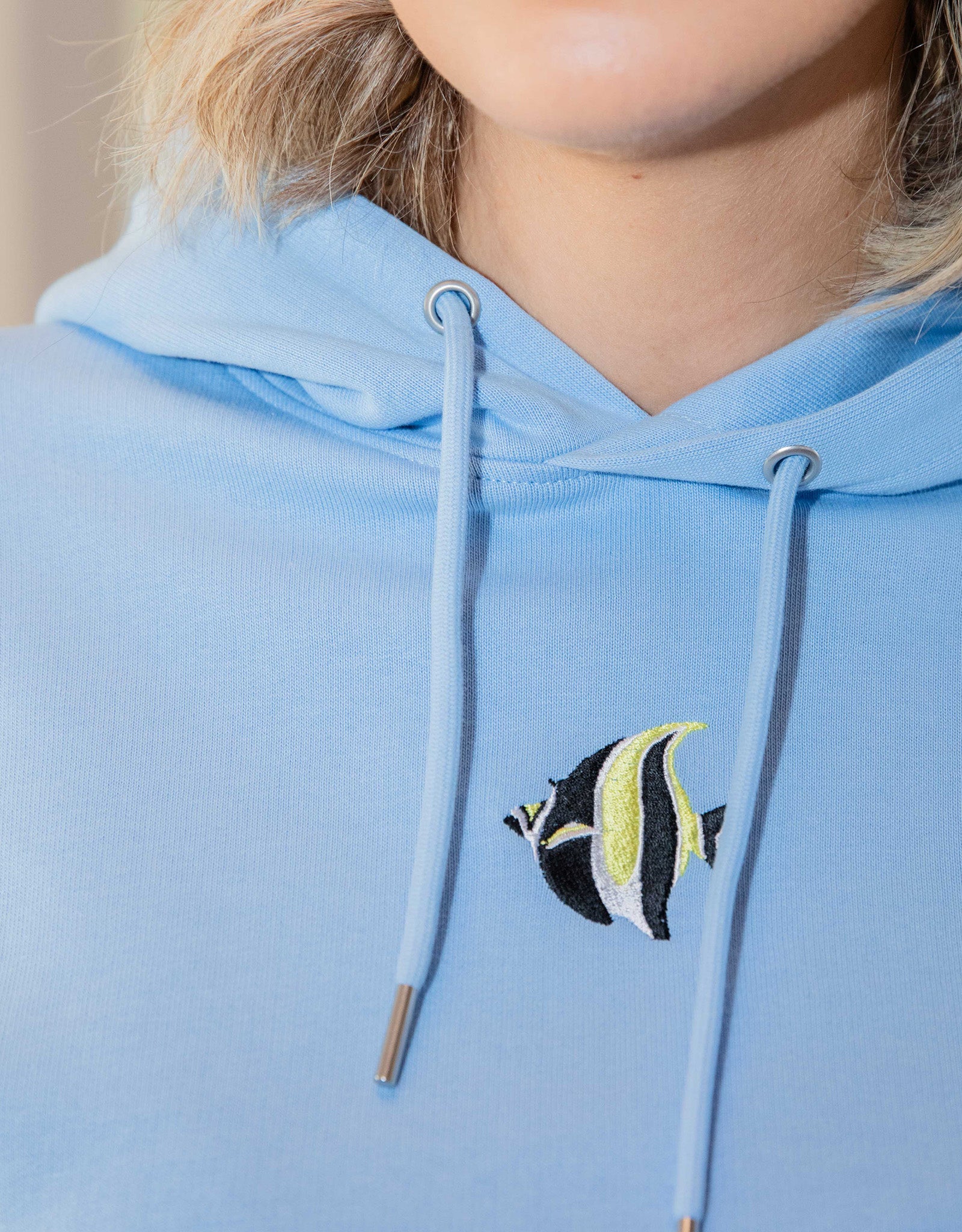 Angelfish Embroidered Unisex Oversized Tee