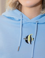 Angelfish Embroidered Unisex Sweatshirt