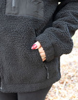 Brown Bear Full Zip Recycled Polyester Fleece