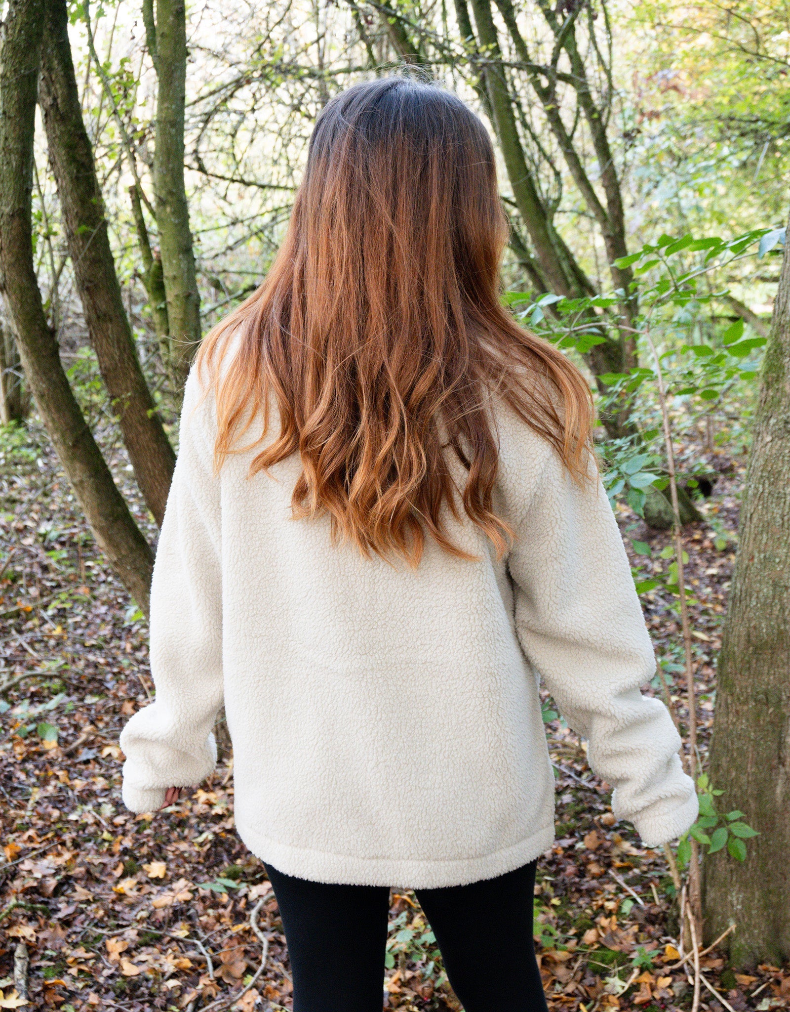 Brown Bear Full Zip Recycled Polyester Fleece