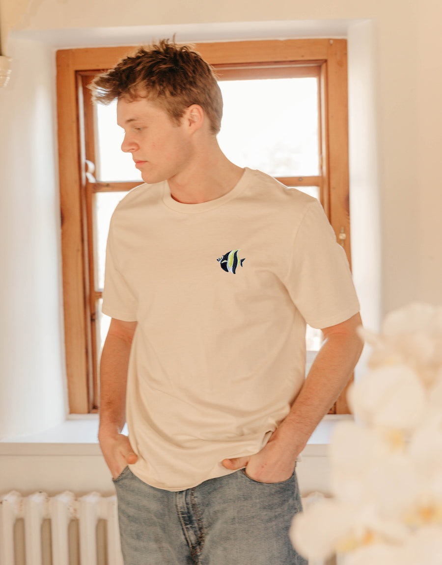 Angelfish Embroidered Unisex T-Shirt