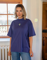 Angelfish Embroidered Unisex Oversized Tee
