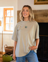 Angelfish Embroidered Unisex Oversized Tee