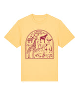 African Printed Old Style T-Shirt - 2XL *SAMPBX2*